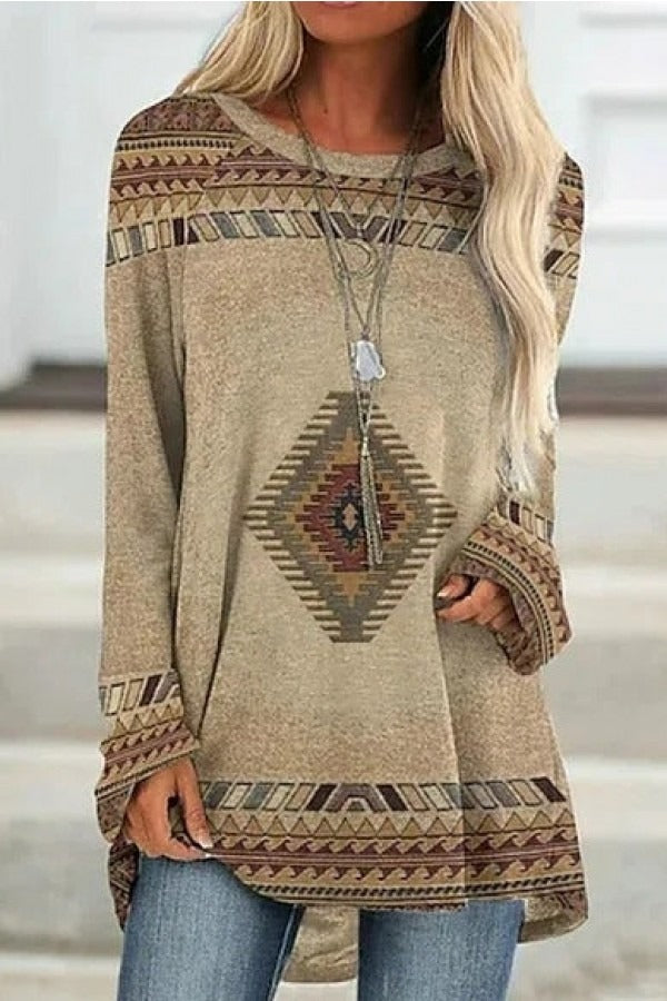 Comfy Women's Crew Neck Sweatshirt - Nocini