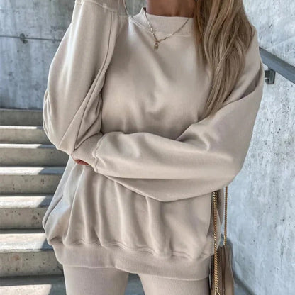 Comfy Women's Crew Neck Sweatshirt
