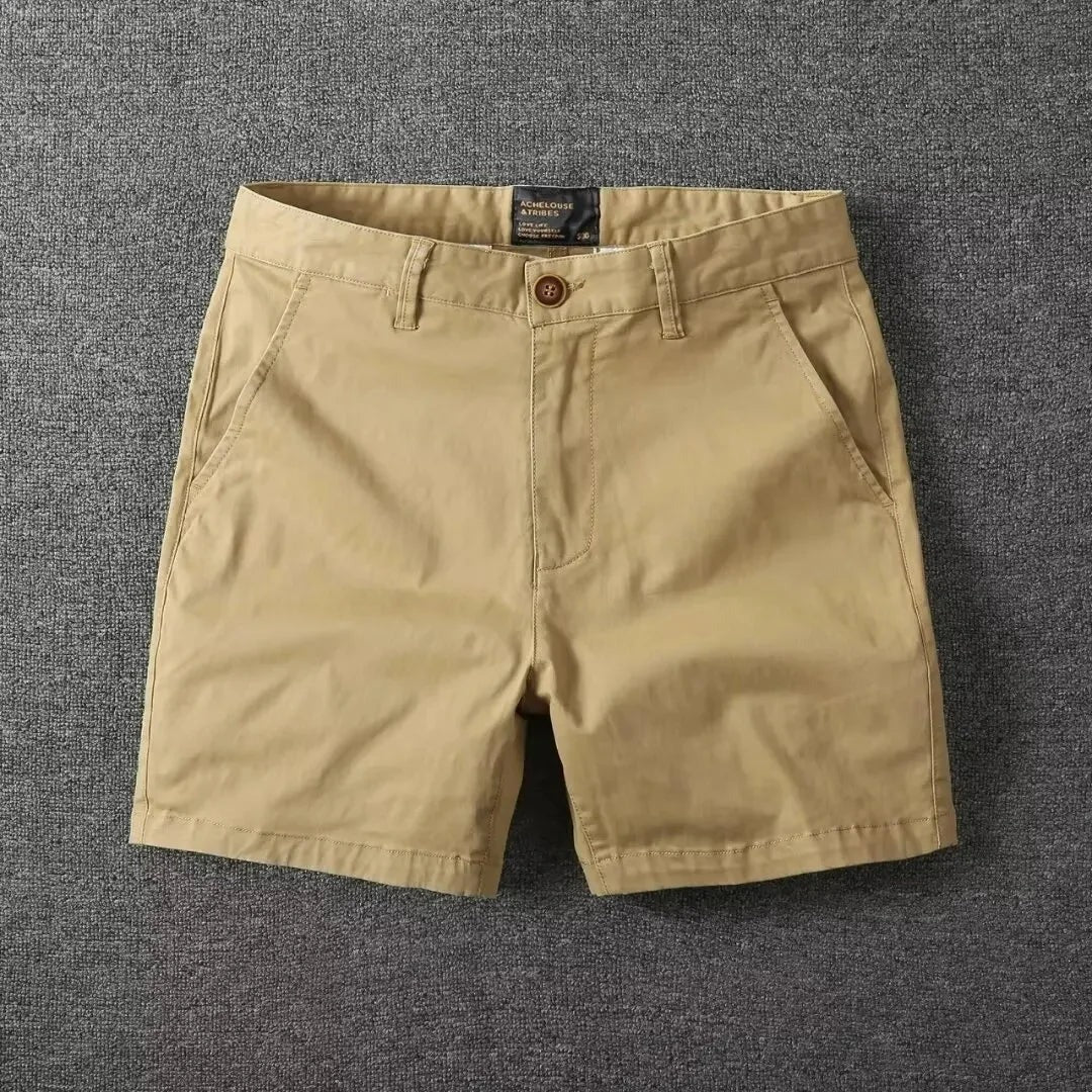 Comfortable Men's Chino Shorts Loose Fit