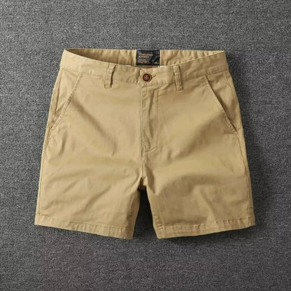 Comfortable Men's Chino Shorts Loose Fit