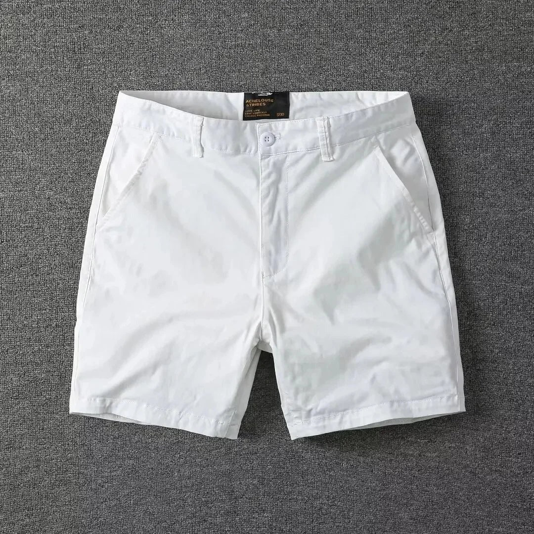 Comfortable Men's Chino Shorts Loose Fit