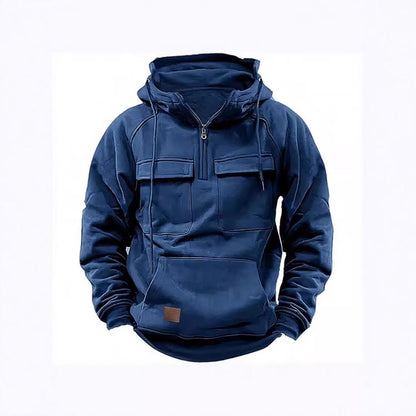 Comfortable Mens Fleece Hoodie with Zip