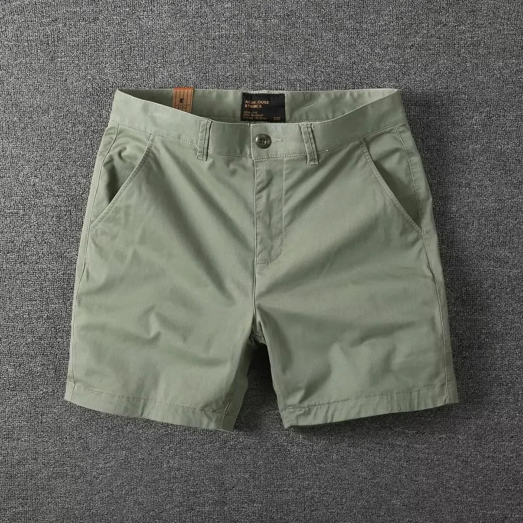Comfortable Men's Chino Shorts Loose Fit