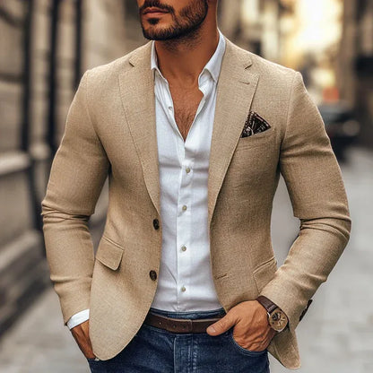Classic Men's Suit Jacket