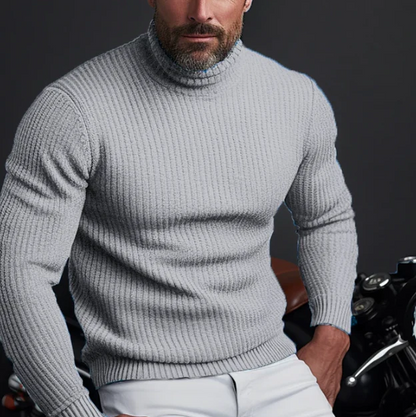 Men's Fine Wool Crew Neck Sweater