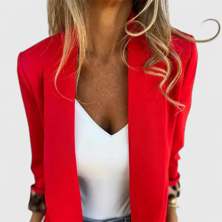 Elegant Classic Business Blazer - Olytrend