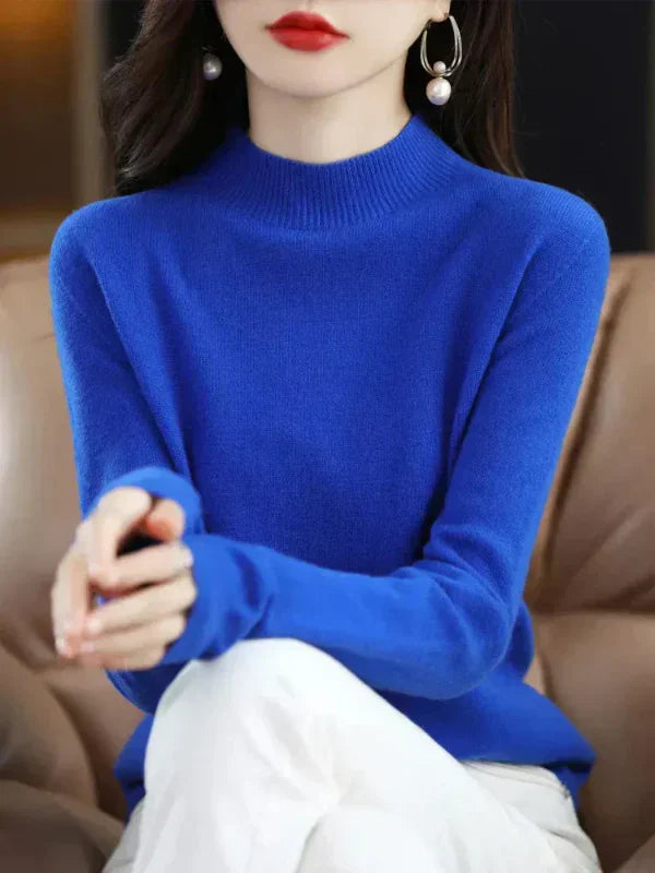 Soft Wool Women's Long Sleeve Sweater