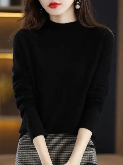 Soft Wool Women's Long Sleeve Sweater