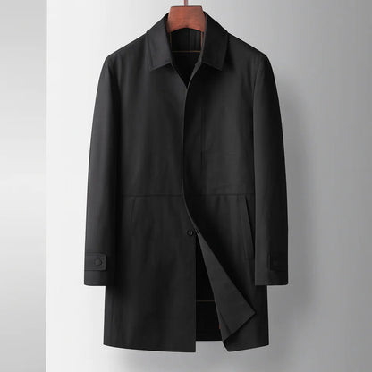 Waterproof Long Classic Trench Coat