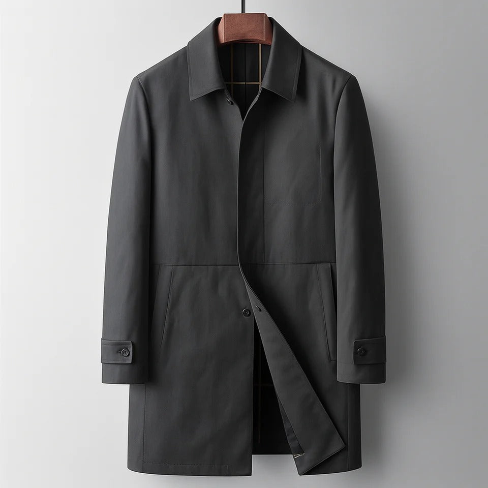 Waterproof Long Classic Trench Coat