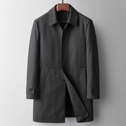 Waterproof Long Classic Trench Coat