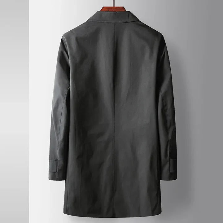 Waterproof Long Classic Trench Coat