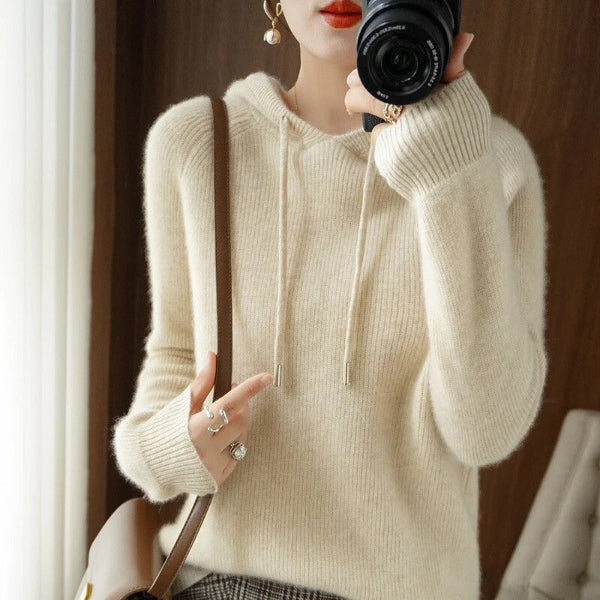 Cozy Women's Hoodie Sweater Soft Long Sleeve - Nocini