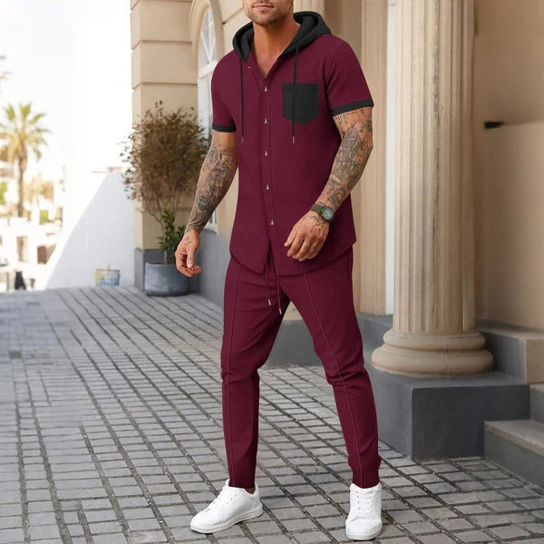 Men's Casual Hoodie Set - Nocini