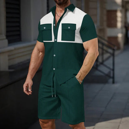 Men's Casual Tee and Shorts Set – Lightweight Comfort Fit