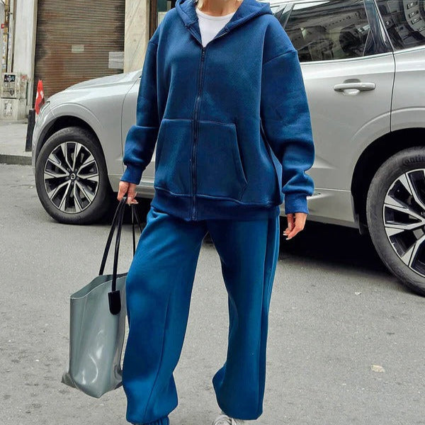 Cozy Women's Hoodie Set Soft Casual Wear