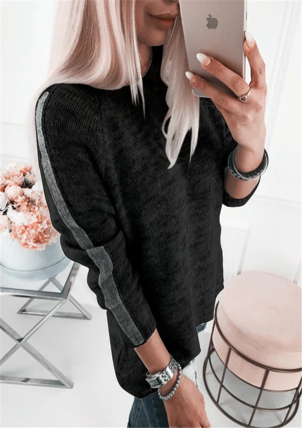Comfy Women's Striped Cotton Sweater - Nocini