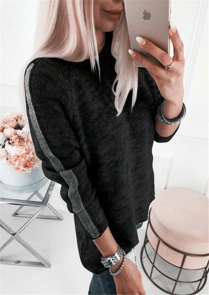 Comfy Women's Striped Cotton Sweater - Nocini