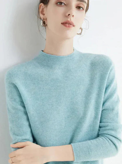 Soft Wool Women's Long Sleeve Sweater