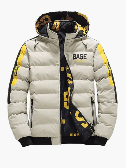 Men's Waterproof Parka Jacket with Hood