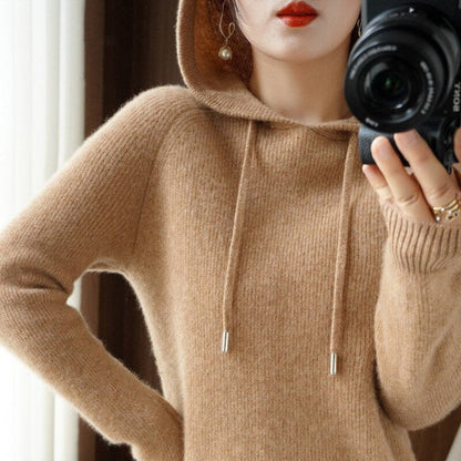 Cozy Women's Hoodie Sweater Soft Long Sleeve