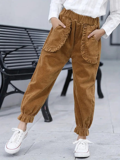 Warm Corduroy Pants for Women - Nocini