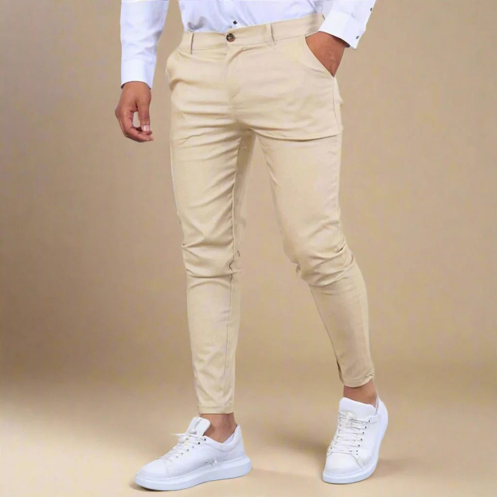Classic Men's Cotton Casual Pants