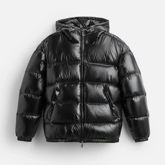 Big Quilted Down Filled Parka Jacket - Nocini