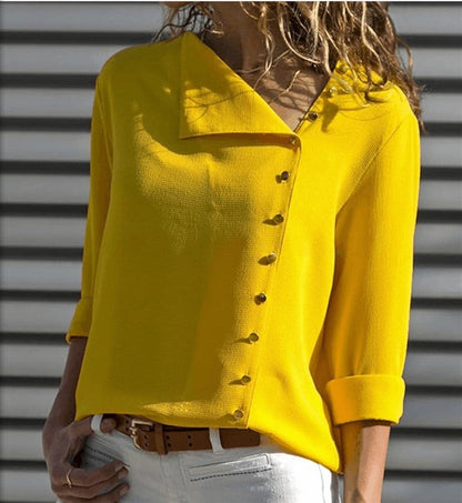 Relaxed Fit Women's Long Sleeve Casual Top