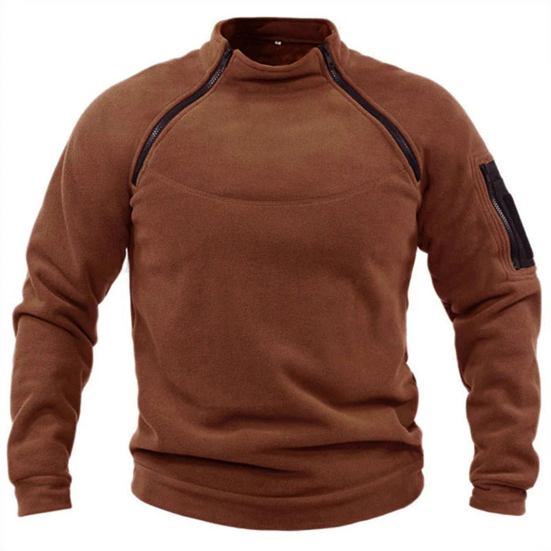 Casual Fleece Jacket for Men Outdoor