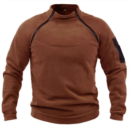 Casual Fleece Jacket for Men Outdoor