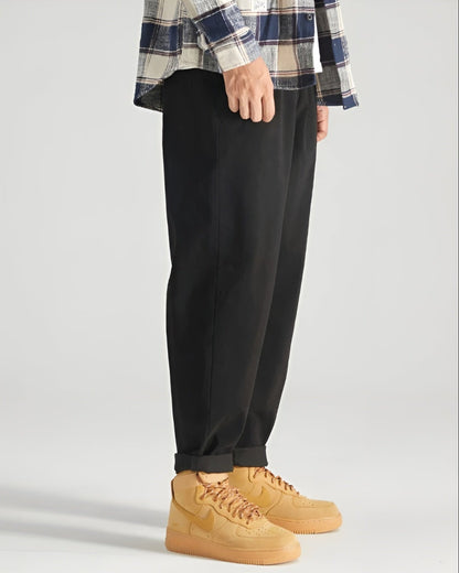 Short Fitted Cotton Pants