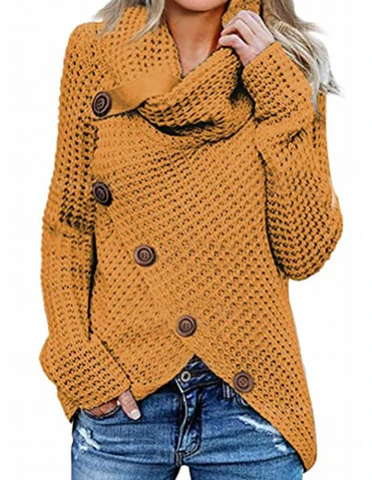 Cozy Women's Waffle Knit Sweater - Nocini