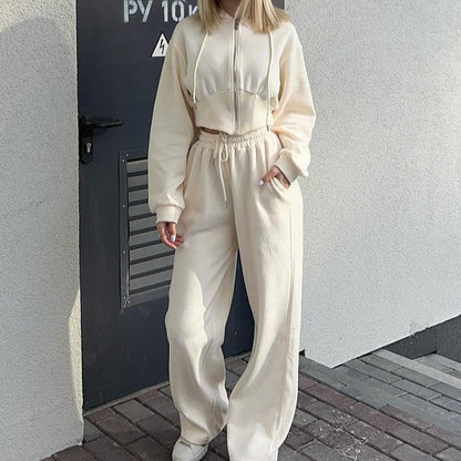 Cozy Women's Hoodie Lounge Set Soft Pants