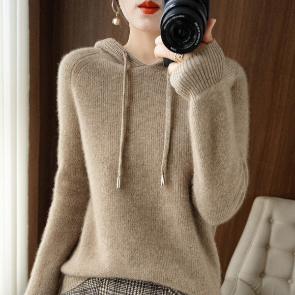 Cozy Women's Hoodie Sweater Soft Long Sleeve