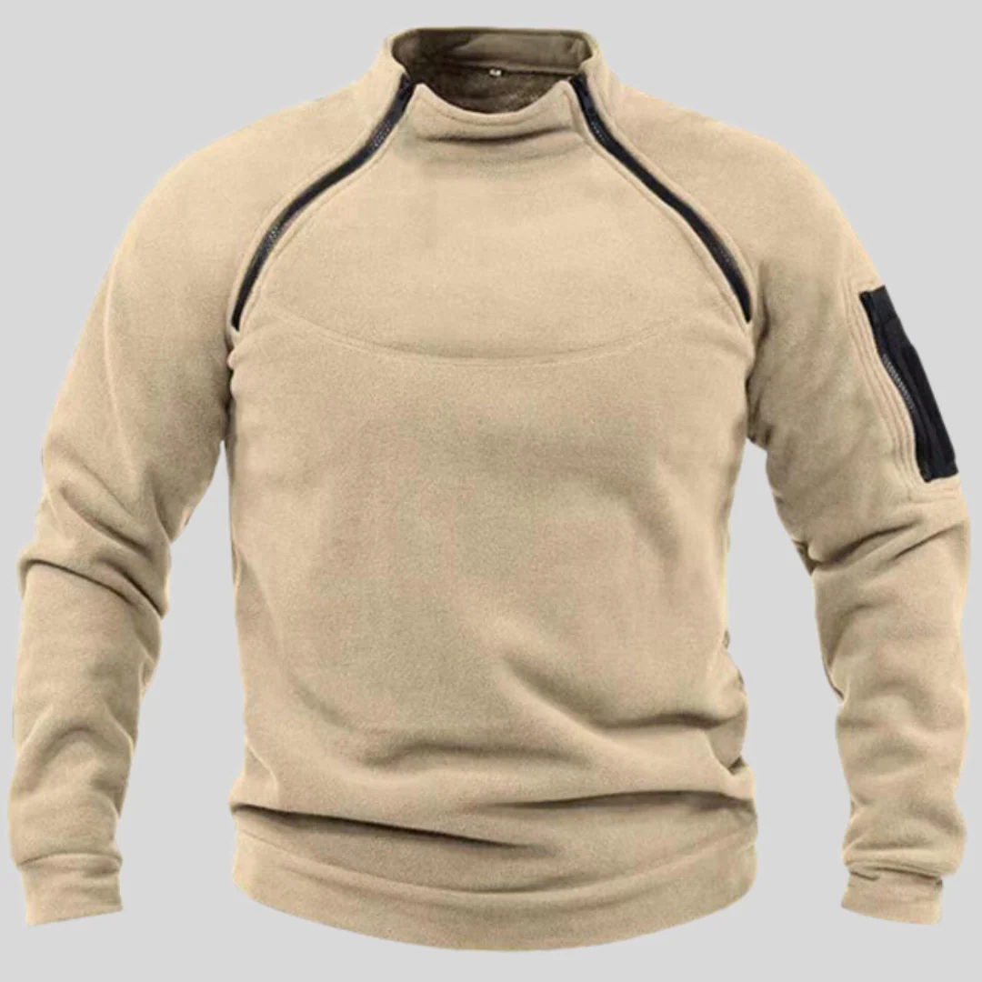 Casual Fleece Jacket for Men Outdoor