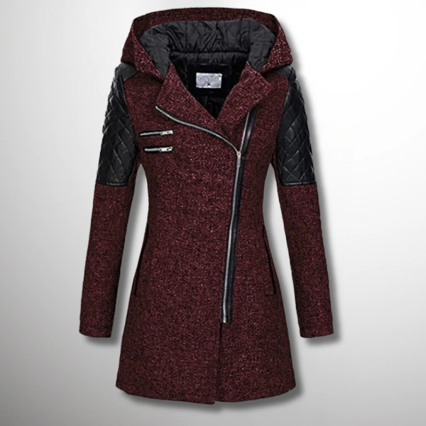 Ladies Tailored Hooded Winter Coat