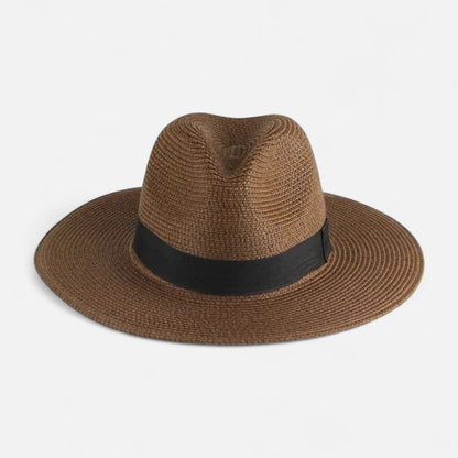 Elegant Summer Straw Panama Hat