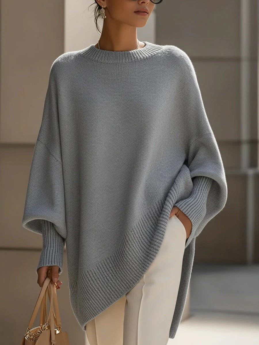 Cozy Large Knit Wrap Poncho