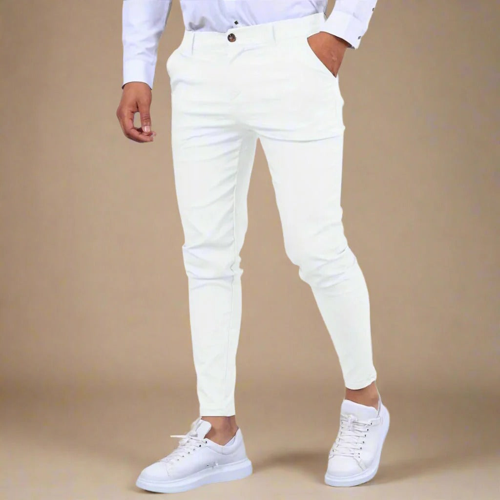 Classic Men's Cotton Casual Pants