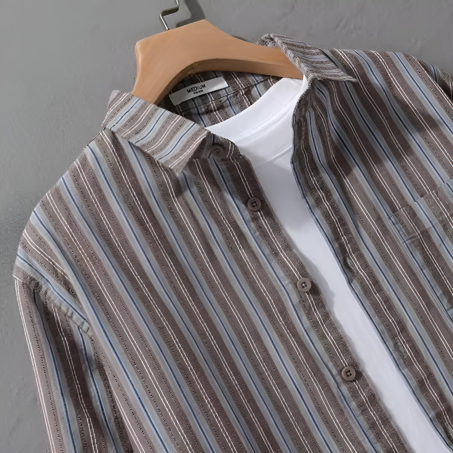 Ocean Blue Classic Fit Shirt