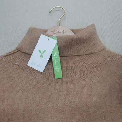 Impressive Color Block Knitted Sweater - AutumnVibe-S-Nora Luxe