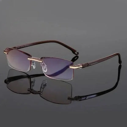 Indestructible Multifocal Reading Glasses (Buy 1 Get 1 Free) - SteadySight-Brown 2x-+1.00-Nora Luxe
