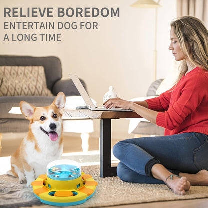 Interactive Dog Puzzle Feeder – Stimulate & Reward-Blue-Nora Luxe