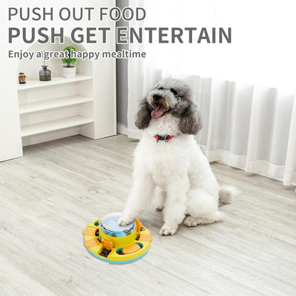 Interactive Dog Puzzle Feeder – Stimulate & Reward-Blue-Nora Luxe
