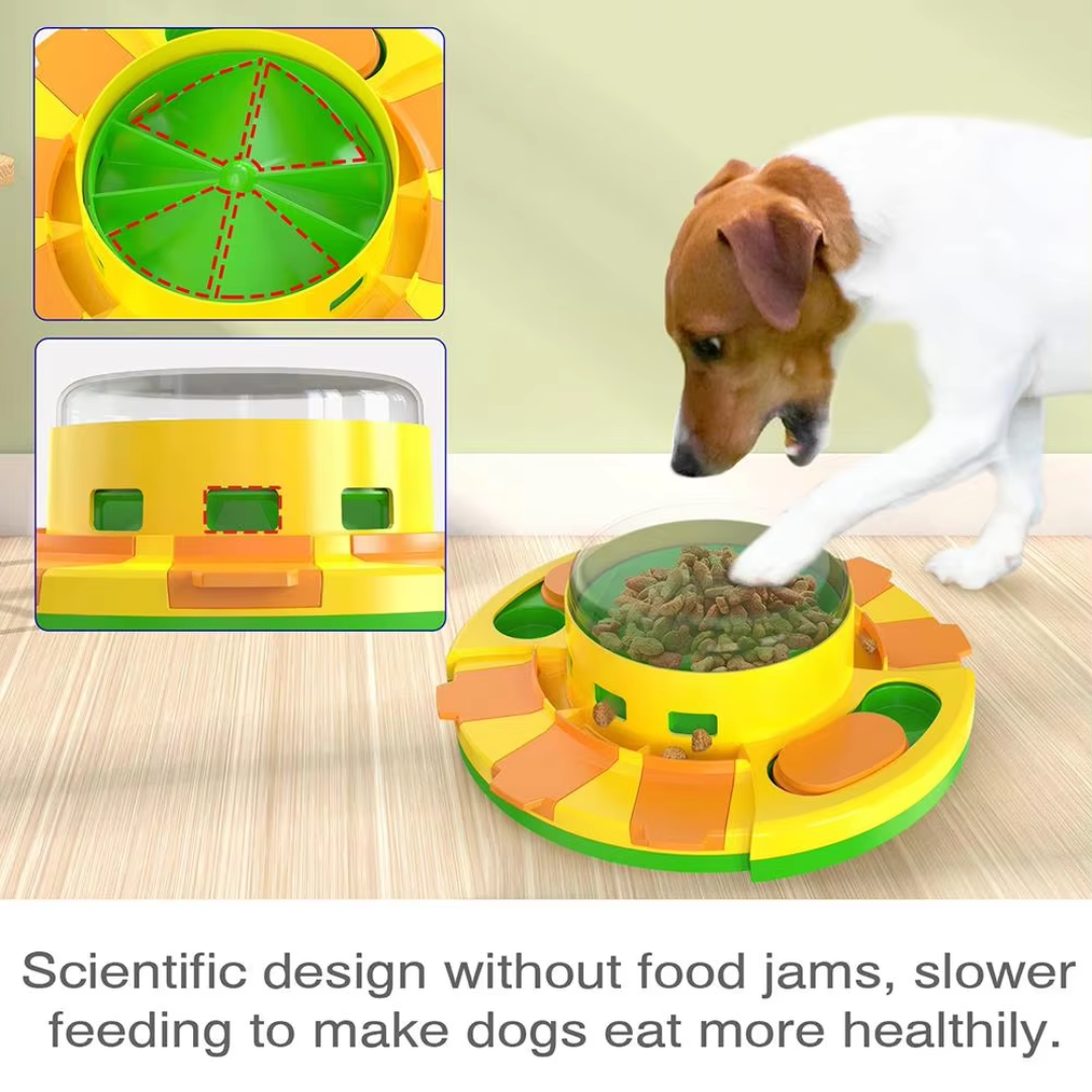 Interactive Dog Puzzle Feeder – Stimulate & Reward-Blue-Nora Luxe