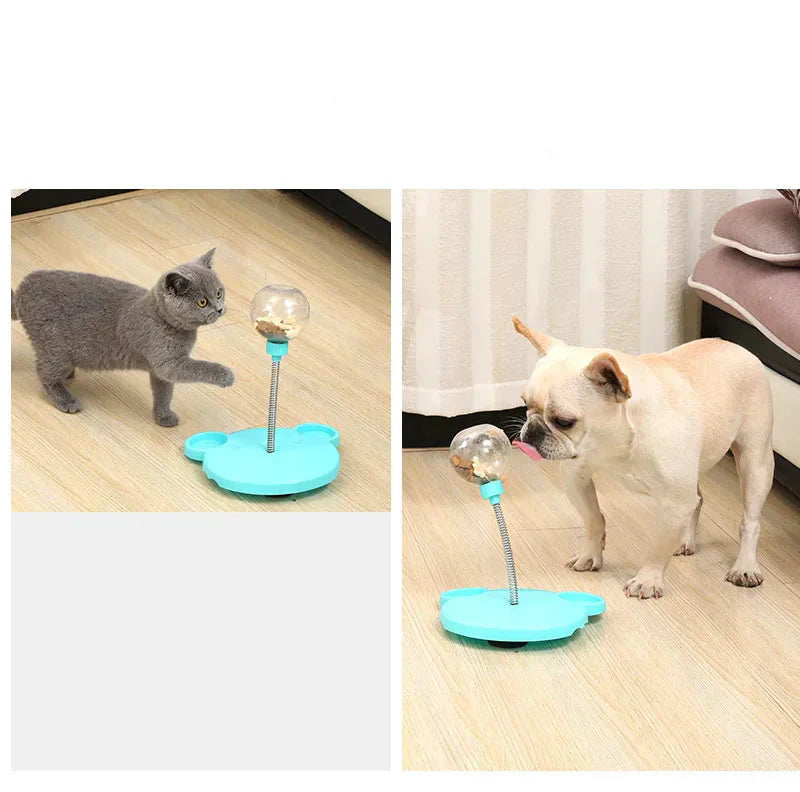 Fun Dog Puzzle Toy with Treat Dispenser - Pexav
