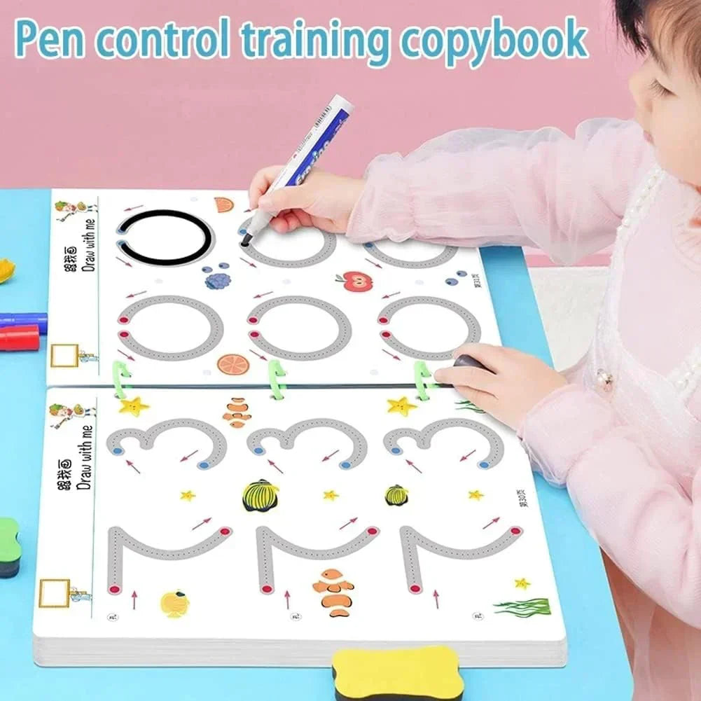 Interactive Writing Book – ScribbleBook-32 Pages-The Livary