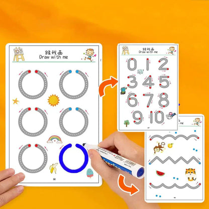 Interactive Writing Book – ScribbleBook-32 Pages-The Livary