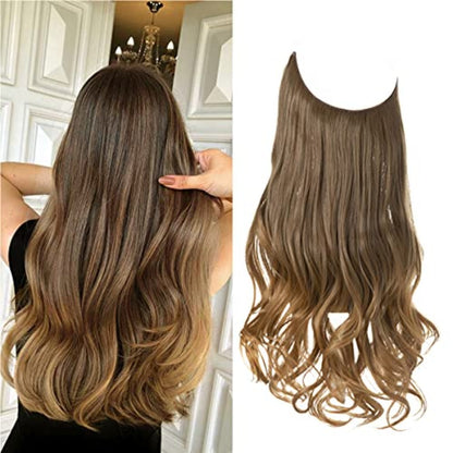 Invisible Hair Extensions - Veloura-Platinum Blonde-35 CM-The Livary